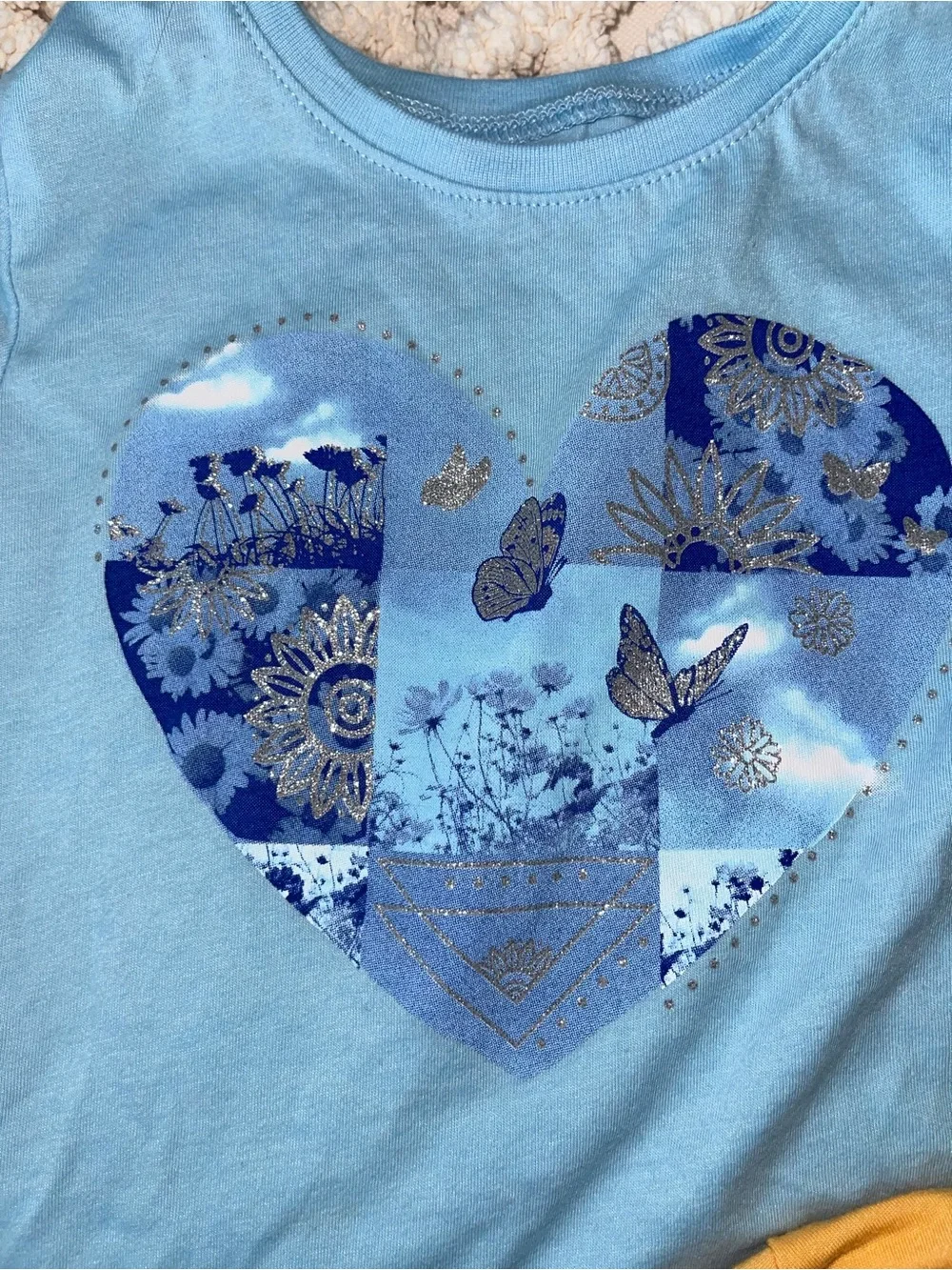 💕🤍Girls' Children’s Place Size 4T Short Sleeve  Graphic Tees💕🤍